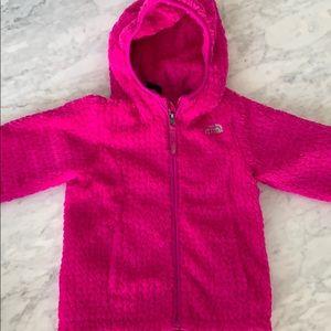 Fuschia North Face Full ZIP